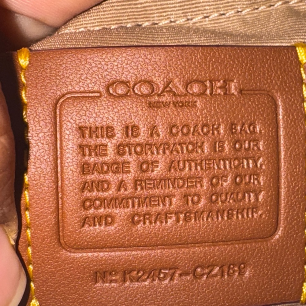 Coach Cherry Print Cream Crossbody Bag Set - Picture 3 of 4